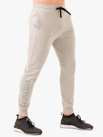 Ryderwear Men Track Pants Force Men's Track Pants Grey Marl | CA3136MA