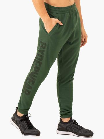 Ryderwear Men Track Pants Heritage Fleeces Men's Track Pants Green | CA3133EX