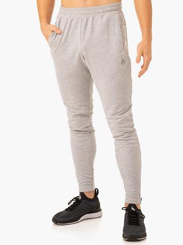 Ryderwear Men Track Pants Pursuits Men's Track Pants Light Grey Marl | CA3120HK