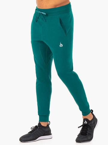 Ryderwear Men Track Pants Recharge Tapered Men's Track Pants Teal | CA3109MA