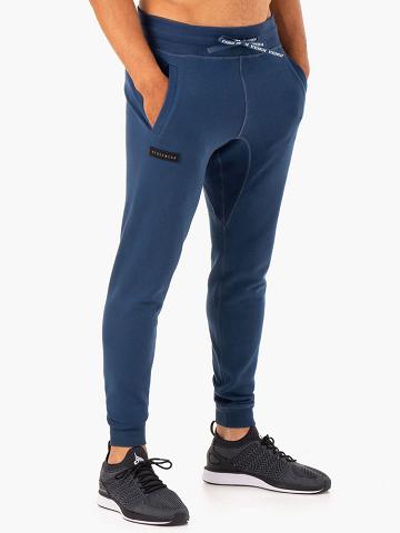 Ryderwear Men Track Pants Recharge Tapered Men's Track Pants Blue | CA3110NB