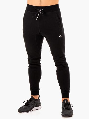 Ryderwear Men Track Pants Recharge Tapered Men's Track Pants Black | CA3112VD