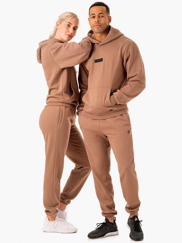 Ryderwear Men Track Pants Unisexs Men's Track Pants Mocha | CA3101IS