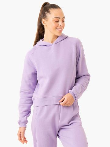 Ryderwear Women Hoodie Sideline Women's Hoodie Lilac | CA2447OR