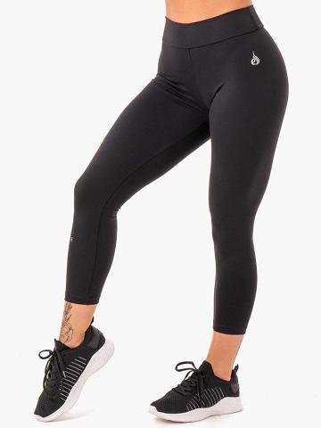 Ryderwear Women Leggings Core 7/8 Women's Leggings Black | CA2245SO