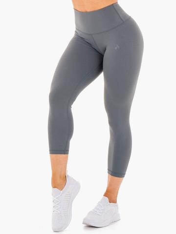 Ryderwear Women Leggings Motion High Waisted 7/8 Women's Leggings Charcoal | CA2295PQ