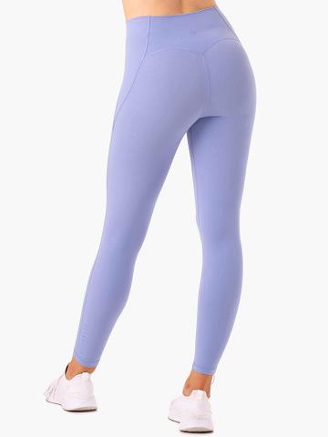 Ryderwear Women Leggings Sola High Waisted Women's Leggings Purple | CA2284NB