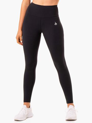 Ryderwear Women Leggings Staples Scrunch Bum Women's Leggings Black | CA2389GL