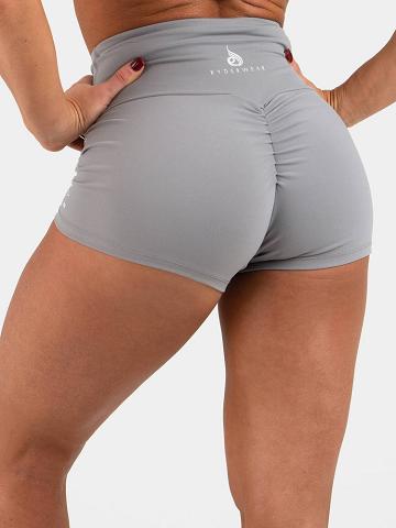 Ryderwear Women Shorts Animal Scrunch Bum Women's Shorts Grey | CA2114AP