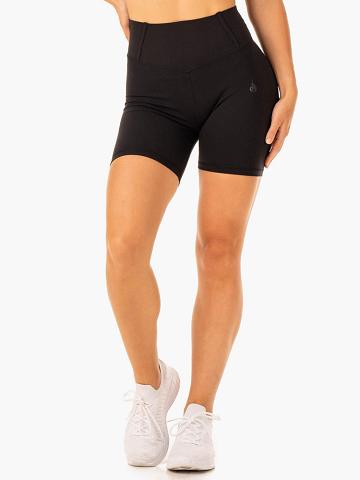 Ryderwear Women Shorts Form Scrunch Bum Women's Shorts Black | CA2102NB