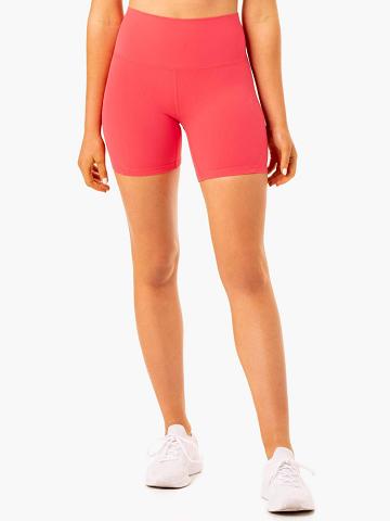 Ryderwear Women Shorts NKD Align Women's Shorts Watermelon | CA1995CE