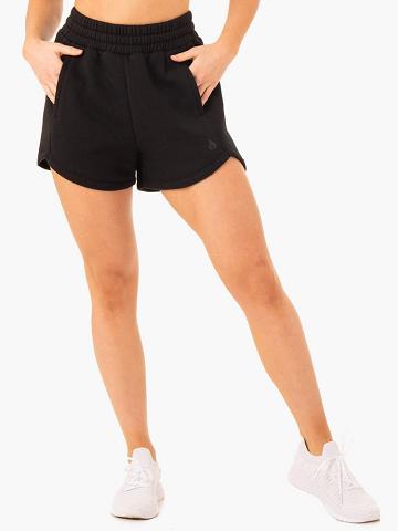 Ryderwear Women Shorts Sideline Track Women's Shorts Black | CA2022VD