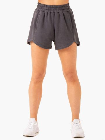 Ryderwear Women Shorts Sideline Track Women's Shorts Charcoal | CA2070LH