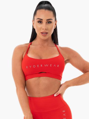 Ryderwear Women Sports Bra Staples Women's Sports Bra Red | CA1593PQ