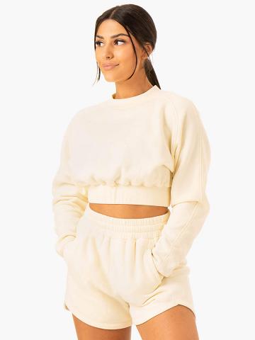 Ryderwear Women Sweaters Sideline Women's Sweaters Butter | CA1508EX