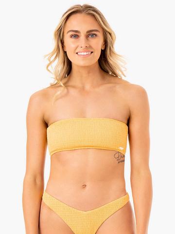 Ryderwear Women Swimwear Paradise Bandeau Bikini Top Women's Swimwear Mango | CA1498LH