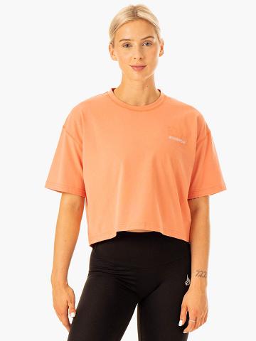 Ryderwear Women T Shirts Edit Women's T Shirts Terracotta | CA1392JJ