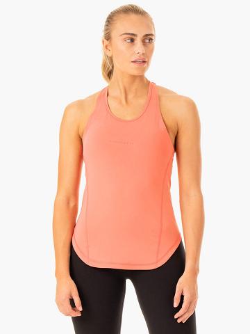 Ryderwear Women Tanks Transform Training Women's Tanks Rose Pink | CA1342LH