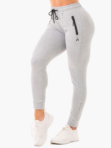 Ryderwear Women Track Pants Luxe Women's Track Pants Grey Marl | CA1118EX