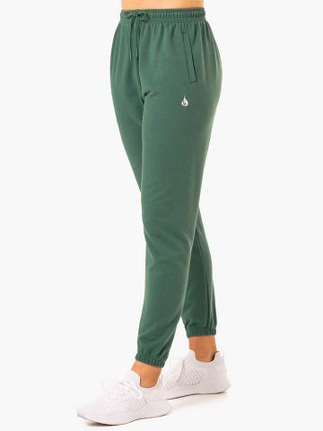 Ryderwear Women Track Pants Off-Duty Fleece Women's Track Pants Green | CA1092EX