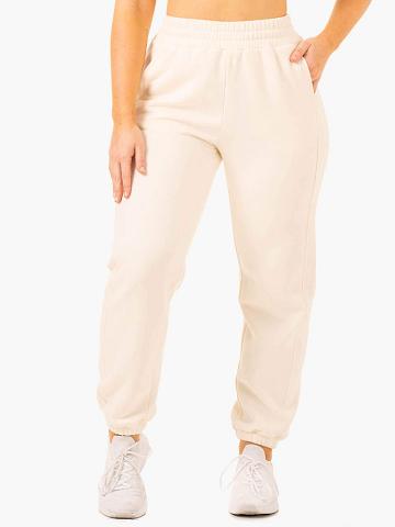 Ryderwear Women Track Pants Sideline Women's Track Pants Vanilla | CA1070UT